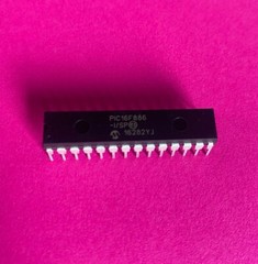 Lot of 10 Microchip PIC16F886-I/SP DIP-28 MCU IC, USA Seller