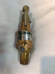 Kunkle CAP 127 SCFM AIR set at 100 pound Steam Safety Relief Valve SIZE 1/2 NEW