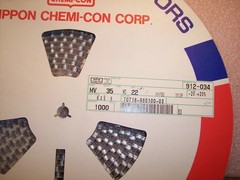 QTY (1000) 22uf 35V 85′ SMD ELECTROLYTIC CAPACITORS 6.3x5mm MV35VC22MF60 NCC