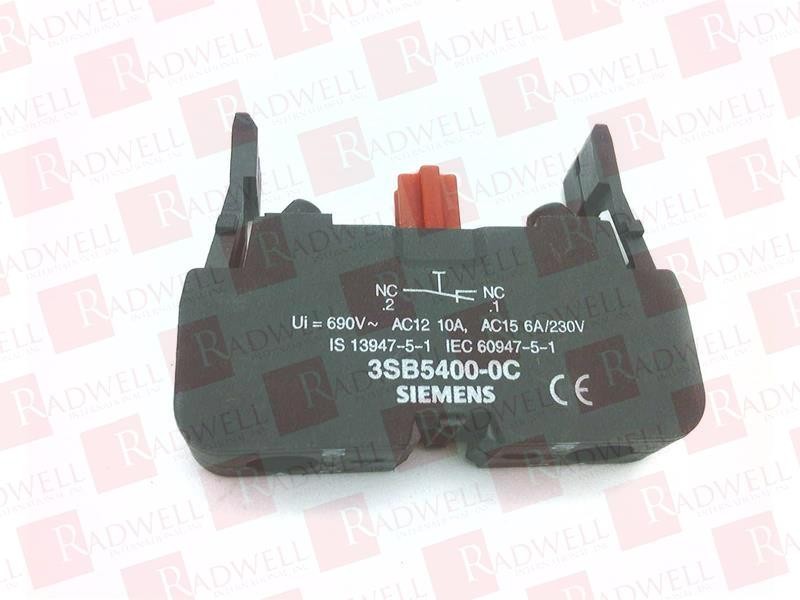 SIEMENS 3SB5400-0C / 3SB54000C (NEW IN BOX)