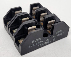 (Lot of 3) 2807 Buss Fuse Holder 30 Amp 600V – Next Day Option