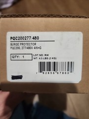 Powered Logic PQC200 277/480 PQ Surge Protection Device