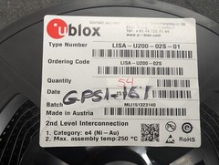 New, U-Blox, LISA-U200-02S, RF TXRX MODULE CELL SMD – Sold Individually