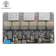 6-bit Digital Circuit Clock DIY Electronic Kit Electronic Clock Teaching Kit