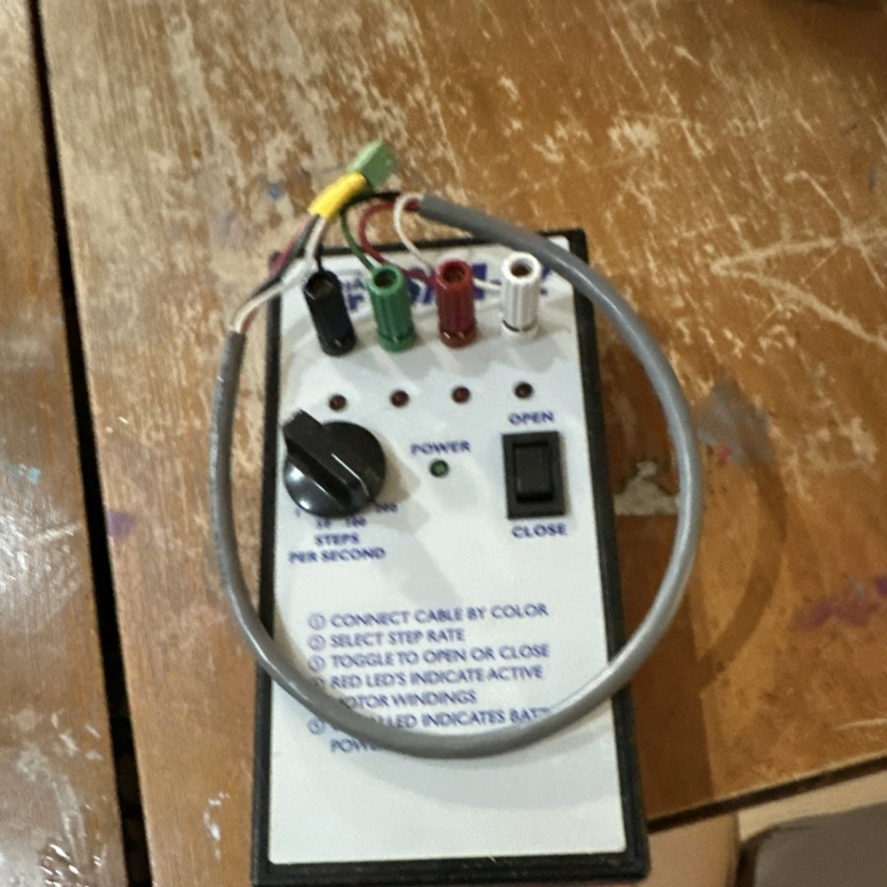 SOTAN DH1 ST Stepper Motor Controller Box with Cable & Color-Coded Terminals
