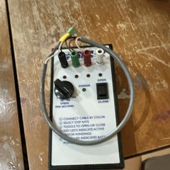 SOTAN DH1 ST Stepper Motor Controller Box with Cable & Color-Coded Terminals