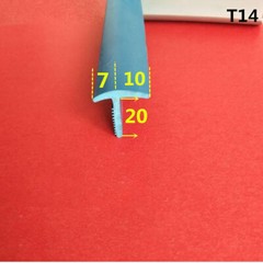 Solar Panels Gap Silicon Rubber T-Gasket Seal Strip Waterproof Sealing Strip