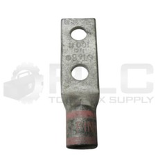 LOT OF 5 NEW THOMAS & BETTS 1/0 100N COMPRESSION LUGE 2 HOLE 42 PINK DIE