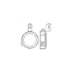 PECO MIGB-87M, 3″, Iron, Insulated, Conduit Grounding Bushing, 1 pc