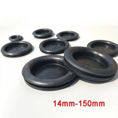 Blanking Rubber Grommets Closed Blind Grommet Plugs Bung Black 14mm ~ 150mm