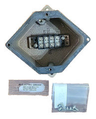 Eaton Crouse-Hinds 574BT4 Watertight Junction Box Cooper AL Type 4X, 4P T-BLK