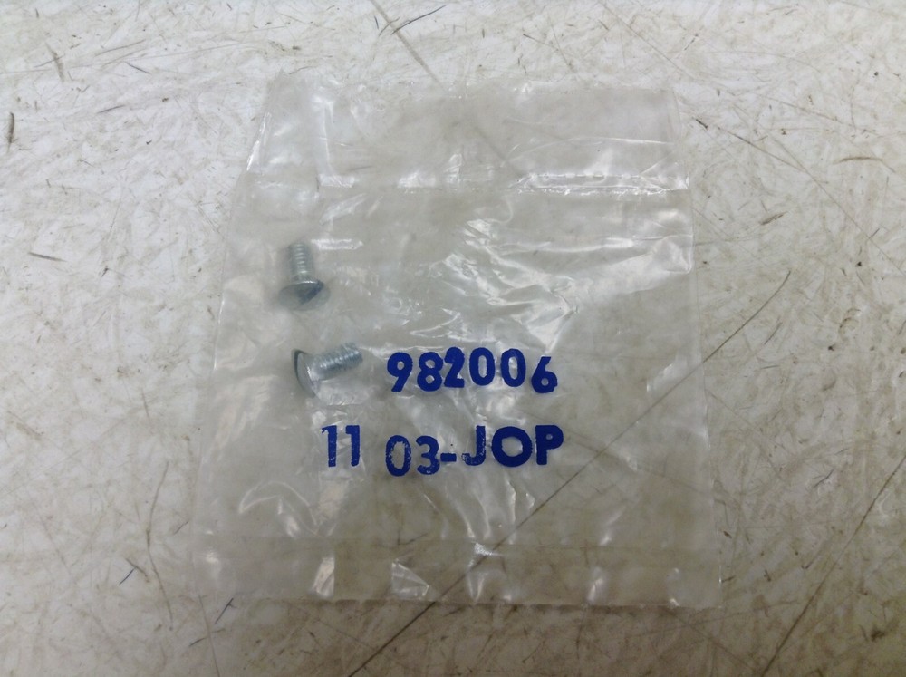 Von Duprin 982006 Screw Kit 11 03-JOP Bag of 2 New