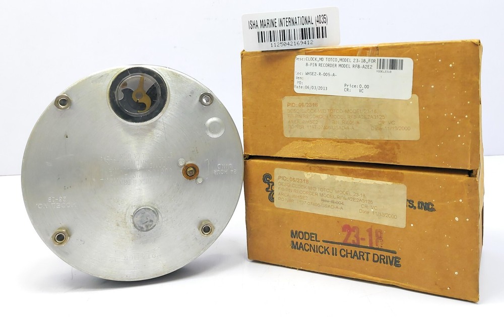 Custom Instrument Components 23-18 RF8-A2E2A3125 F/8-Pin Recorder Encoder