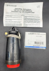 Lot of 6 ELASTIMOLD 273DRGA ELA Insulated Cap With Ground Lead OEM NEW