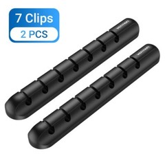 Cable Holder Clips Cable Management Cord Organizer Silicone USB Charging Cable