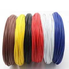 16AWG – 24AWG PVC Electronic Wire Double Insulation Stranded Cable 7 Colors