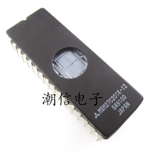 [4pcs] M5M27C201K-12 2Mbit UV EPROM DIP32CW #96-9
