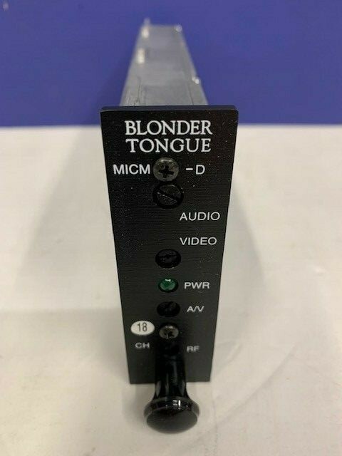 MICM-45D Channel 18 Audio Video Fixed Channel Modulator NEW