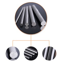 304 Stainless Steel Round Metal Bar Solid Rod Dia 3/4/5/6/8/10~20mm Length 500mm