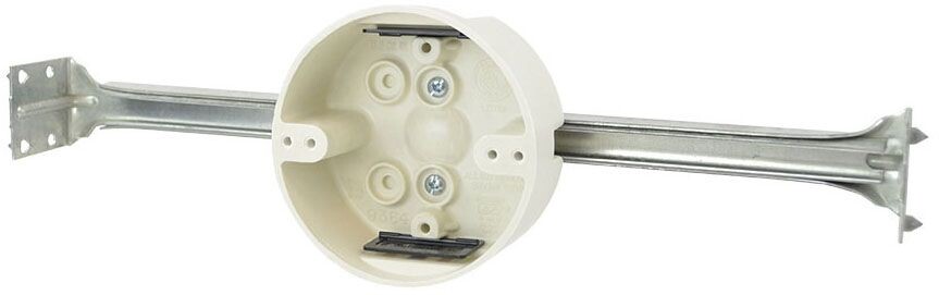 Allied 9364-BHK, 4″ x 1-11/16″, 16 to 24″, Round Light Fixture Support Box, 1pc