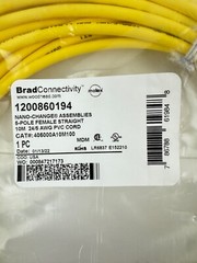 BradConnectivity Woodhead 1200860194 Nano-Change Assemblies 5-Pole Female