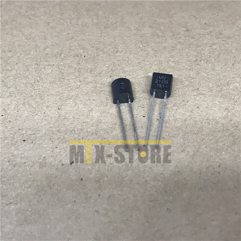 10QTY MV2105 DIODE TUNING 30V 15PF TO92-2 2105
