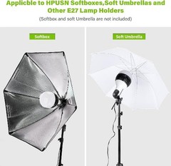 60W 110V 5400K Balanced Daylight Compact Fluorescent CFL E27 Studio Photography