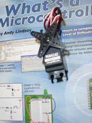 Parallax Basic Stamp Board of Education USB Version, with books and electronic
