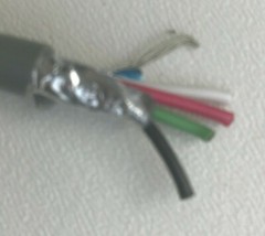 USED 21′ & 19′  Carol 2464 4 Conductor w/ground 24 AWG. Stranded Shielded Cable 