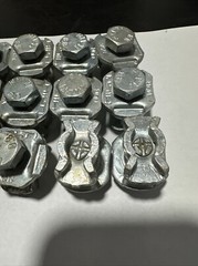 HILTI New Old Stock, MQN PUSH BUTTON CHANNEL CONNECTOR LOT OF 22