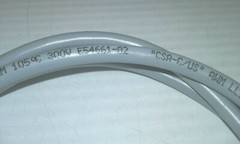 CSA-C/US E54661-02 CONNECTOR CABLE CORDSET 5 POLE 105C 300V FEMALE NNB