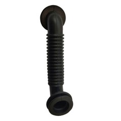 1PC 25MMx25MM Car Wire Harness Door Tube Dust-proof Tube Black Rubber Tube NEW