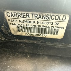 TRANSICOLD CARRIER 2100A, 2500A X2 CONTROL PANEL DISPLAY P/N: 91-00312-02