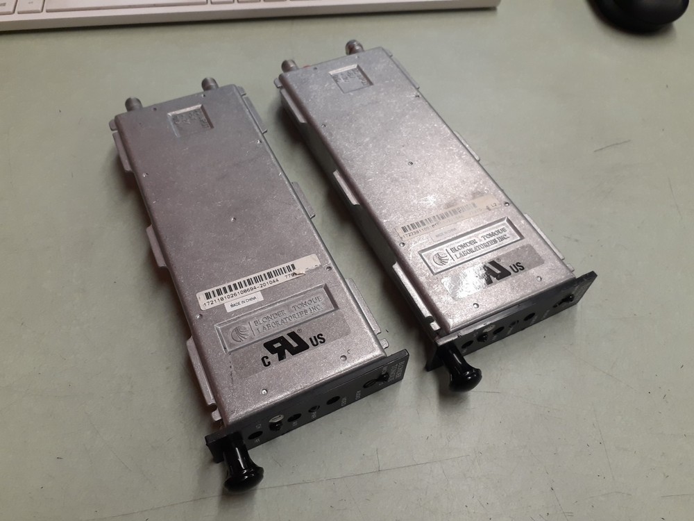 (2) Blonder Tongue MICM-D Channel 24 Audio Video Fixed Channel Modulator 7797D