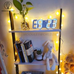 USB Fashion LED Digital Clock Multifunction Electronic Clock Home Decoration