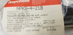 Raychem NPKS-4-21B Transition Splice Kit to 1/C Wires. NEW SURPLUS IN BOX
