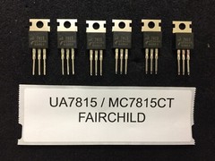 UA7815 FSC MC7815CT IC REG LINEAR 15V 1A TO220AB 6 PIECES