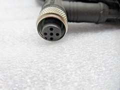 Lot of 4- JVL M12 Connection 20m Power Cable WI1000-M12F5T20N (Expedited Shipp)