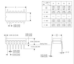 Bridgold 20pcs CD4511BE CD4511 4511 CMOS BCD-to-7-Segment Latch Decoder…