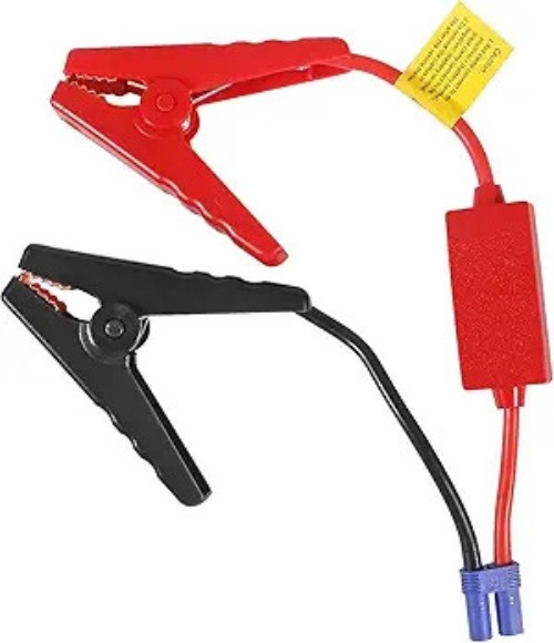 Emergency Portable Car Battery Jump Starter with Alligator Clamp Ca Size: 1pcs
