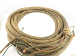 Royal Electric 2/0 AWG-3 4 Conductor 90 DEG C 2000V Rubber Cord 69FT 2/0/4