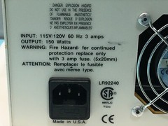 Fostec Bender Associates 20500./17 Fiber Optic Light Source w Cable, 132957