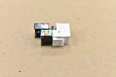 Box Of 50 Pieces Leviton 41106-RW6 Snap in Jacks Voice Grade White