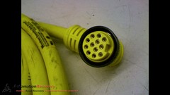 WOODHEAD CONNECTIVITY 332021K04M030 CORDSET 12 POLE DOUBLE ENDED #165597