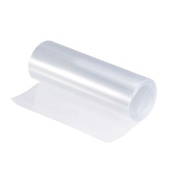 Battery Wrap 150mm(6-inch) Flat 10ft PVC Heat Shrink Tube Wraps Clear