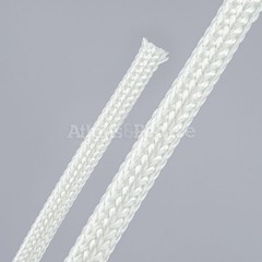 100′ Suflex Acryflex VPI 1/2″ White VPI Class F Electrical Insulation Sleeving