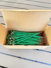 Ammo Electric AR996 Ground Screw & Wire Set – 10-32 x 3/8″ with 7″ #12 AWG