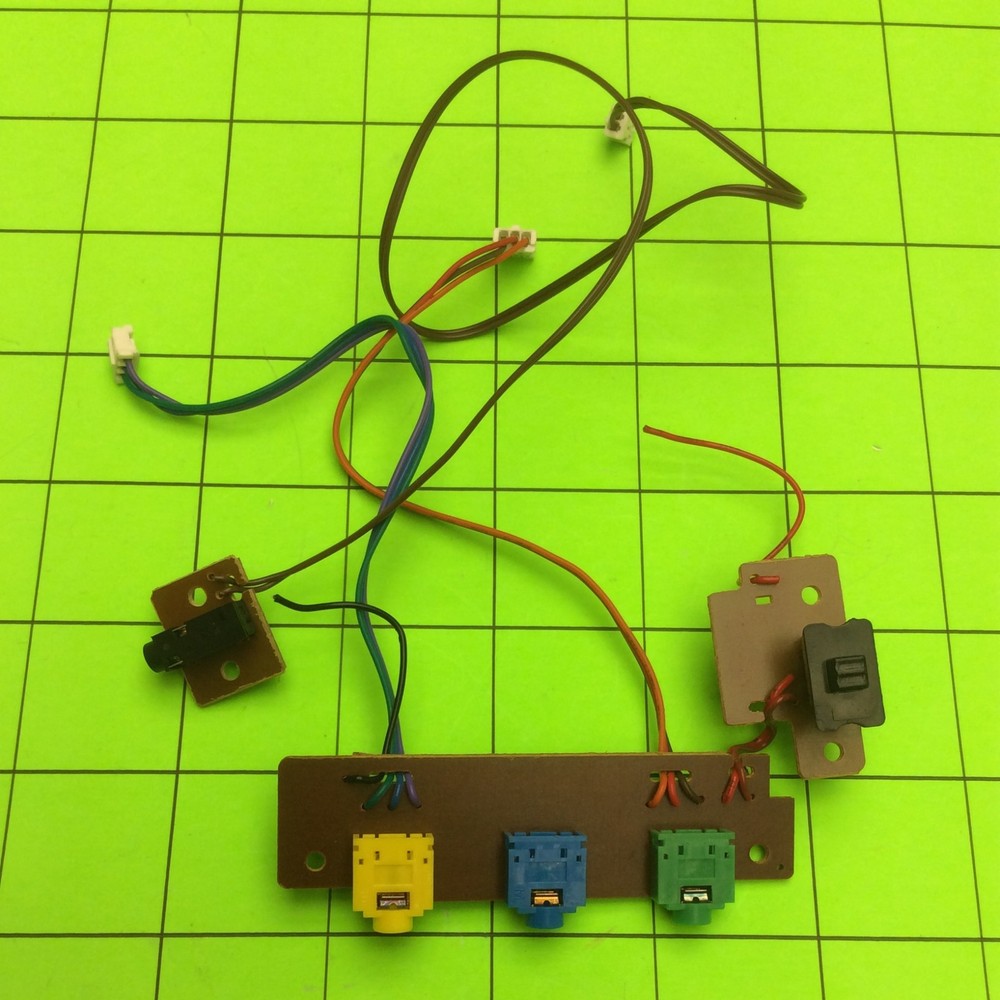 Wii Rockband 2 Drum Kit Ports Port Jack IO Board