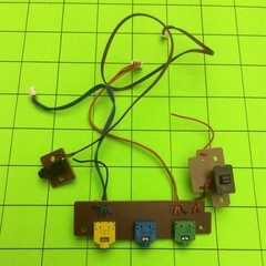 Wii Rockband 2 Drum Kit Ports Port Jack IO Board