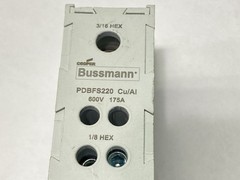 Cooper Bussmann PDBFS220 Power Distribution Block 175A 600V